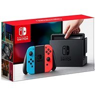 Nintendo Switch - Neon Red & Blue Joy-Con - Game Console