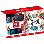 Nintendo Switch - Neon + Nintendo Labo Variety Kit - Game Console