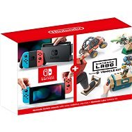 Nintendo Switch – Neon + Nintendo Labo Vehicle kit - Herná konzola