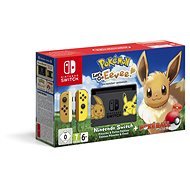 Nintendo Switch + Pokémon: Lets Go Eevee + Pokéball - Spielekonsole