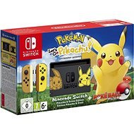 Nintendo Switch + Pokémon: Lets Go Pikachu + Poké Ball - Game Console