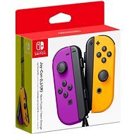 Nintendo Switch Joy-Con Controller Neon Purple / Neon Orange - Gamepad