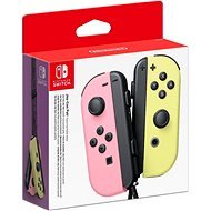 Nintendo Switch Joy-Con ovladače Pastel Pink / Yellow - Gamepad