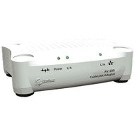 Corinex AV200 CableLAN 200Mbps Ethernet Adapter RJ45 pro LAN přes TV rozvod - -