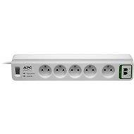 APC Essential SurgeArrest, 5x 230V outlets with telephone line protection, France - Surge Protector 
