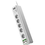 APC Essential SurgeArrest, 5 outlets with coaxial line protection 230V, France - Surge Protector 