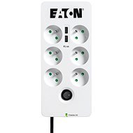 EATON Protection Box 6 USB FR, 6 Ausgänge, 10A Belastung, 2x USB-Anschluss - Überspannungsschutz