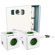 Allocacoc PowerCube Original USB + Extended USB Gift Set - Socket