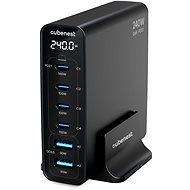 CubeNest S6D0 GaN 240 W schwarz - Lade-Hub