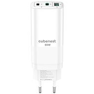 CubeNest S3D0 GaN adapter 65W fehér - Töltő adapter