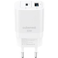 CubeNest S2D0 GaN 33W weiß - Netzladegerät