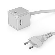 PowerCube USBcube Extended 4xUSB-A weiß - Steckdose