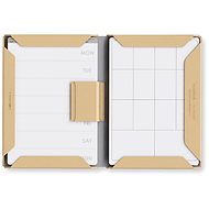 PowerCube Modular NoteBook A4 - khaki microfiber leather - Journal