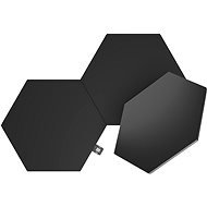 Nanoleaf Shapes Black Hexagons Expansion Pack 3PK - LED lámpa
