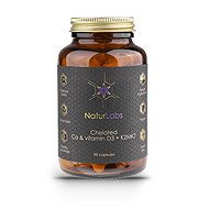 NaturLabs Calcium chelate + D3 & K2, 90 capsules - Calcium