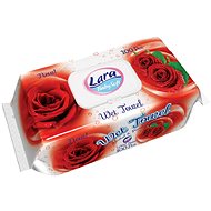 Lara wet wipes 100 pcs clip ROSE - Wet Wipes