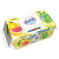 Lara vlhčené obrúsky 120 ks, klips Grapefruit & Lemon - Vlhčené obrúsky