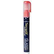 SECURIT Waterproof, medium waterproof marker, red - Marker