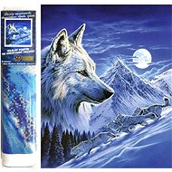 Norimpex Night Hunters 30 × 40 cm - Diamond Painting