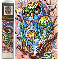 Norimpex 7D Patrolling Owl 30 × 40 cm - Diamond Painting