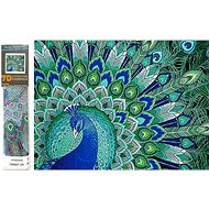 Norimpex 7D Peacock Magic 30 × 40 cm - Diamond Painting
