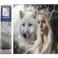 Norimpex Queen of the Ice Plains 30 × 40 cm - Diamond Painting