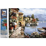 Norimpex By the coast 30 × 40 cm - Diamond Painting