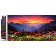 Norimpex Sunset in the mountains 80 × 40 cm - Diamond Painting
