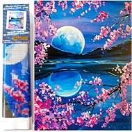 Norimpex Rising Moon 30 × 40 cm - Diamond Painting
