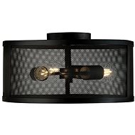 Searchlight - Ceiling Light FISHNET, 3xE27/60W/230V, Black - Ceiling Light