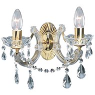 Searchlight - Crystal Wall Light MARIE, 2xE14/40W/230V - Wall Lamp