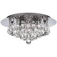 Searchlight - LED Crystal Ceiling Light BATH, 4xLED/3W/230V - Ceiling Light