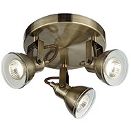 Searchlight - Spotlight FOCUS 3xGU10/50W/230V Brass - Spot Lighting