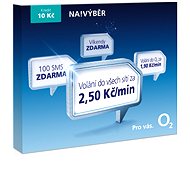  CARD O2 NA! Choice with credit CZK 10  - -