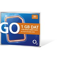 O2 Předplacená karta GO 1 GB - SIM karta