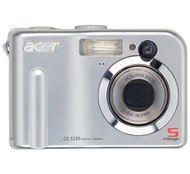 Acer CE-5330, CCD 5 Mpx, 3x zoom, 2" LCD, 2x AA, SD - Digital Camera