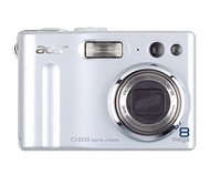 Acer CI-8330, CCD 8 Mpx, 3x zoom, 2" LCD, 2x AA, SD, pouzdro - Digital Camera