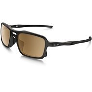 Oakley Triggerman matte black tungsten iridium polarized - Kerékpáros szemüveg