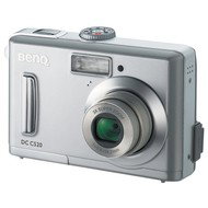 BenQ DC C520, 5 mil. bodů CCD, 3x/ 4x zoom, 2" LCD, 12MB + SD karty, USB, 2xAA - Digital Camera