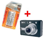 BenQ DC C800, CCD 8 Mpx, 3x zoom, 2.4" LCD, 2x AA, SD - Digital Camera
