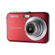 BenQ DC T850 červený (red), CCD 8 Mpx, Pentax optika, 3x zoom, 3" dotykový LCD, Li-Ion, SD/SDHC - Digital Camera