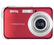 Digitální fotoaparát BenQ DC X720 červený - Digital Camera
