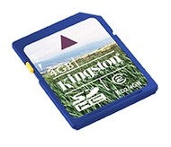Kingston SDHC 4GB Class 4 - Memory Card