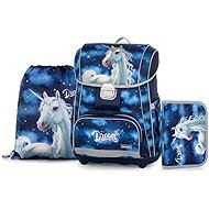 OXYBAG Premium Unicorn, 3-teilig - Schulset