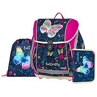 OXYBAG Premium Light Butterfly, 3-piece - School Set