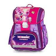 OXYBAG School Backpack PREMIUM Playworld Girl - School Backpack