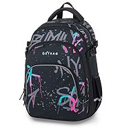 OXYBAG Studentenrucksack OXY SCOOLER Grafitti Pink - Rucksack