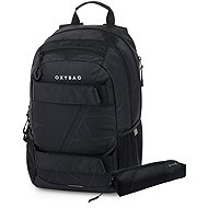 OXYBAG Student backpack + case OXY SPORT Black - Backpack