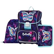 OXYBAG School set 3 pcs PREMIUM Butterfly - School Set