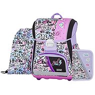 OXYBAG School set 3 pcs PREMIUM Funny Girl - School Set